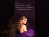 Taylor Swift - It fills me with such pride & joy to announce that my version of Speak Now will be out July 7